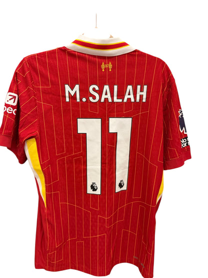 Jersey Liverpool local versión jugador Mohamed Salah 24-25