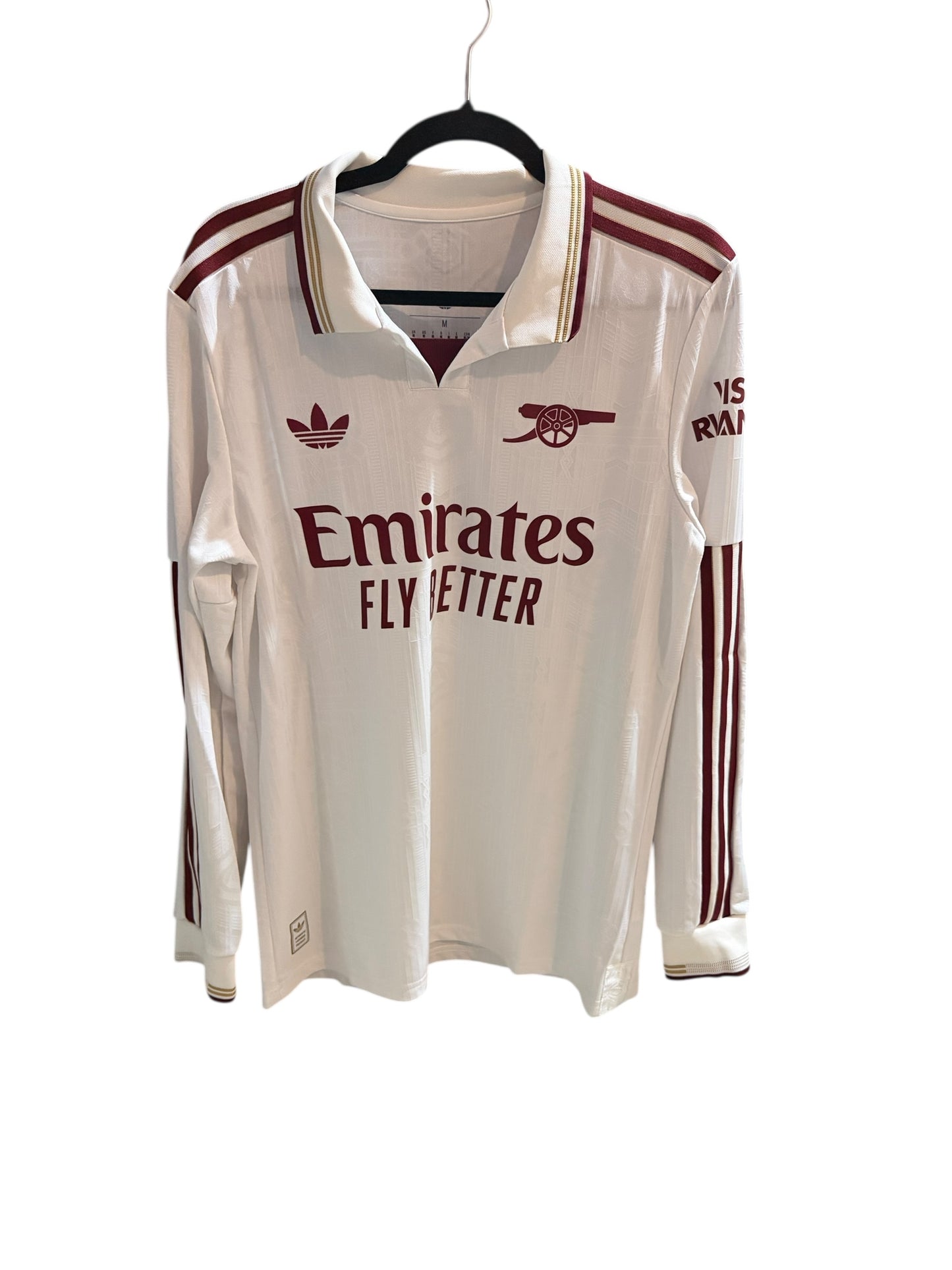 Jersey Arsenal manga larga tercera versión jugador 25-26